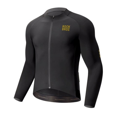 Kurtka rowerowa Diamond jesień/zima rozmiar XXXL - czarna ROCKBROS