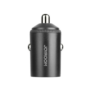 Ładowarka samochodowa USB-A USB-C 65W - czarna JOYROOM