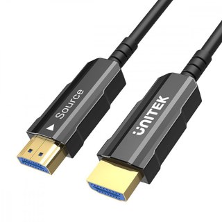 Kabel Optyczny HDMI 2.0 25m AOC 4K60Hz C11072BK-25M Unitek
