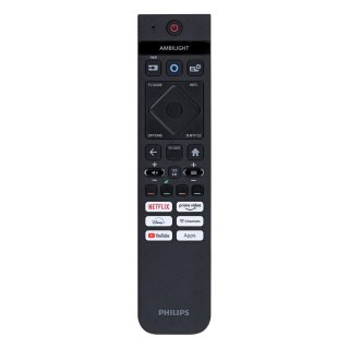 Telewizor Philips 75PUS8510/­12 QLED 75" 4K Ultra HD Titan OS Dolby Atmos Ambilight DVB-T2 Czarny