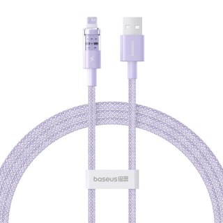 Kabel Baseus Gem 2.4A 1m (fioletowy)