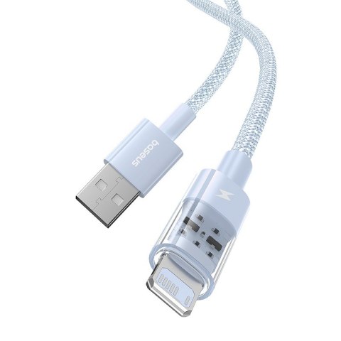 Kabel Baseus Gem 2.4A 1m (niebieski)