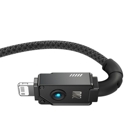 Kabel Baseus Unbreakable USB C-Lightning 20W 1m (czarny)
