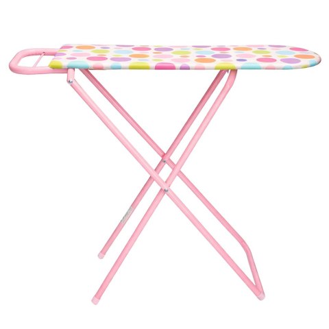 Metalowa Deska Do Prasowania Zabawkowa Składana Dla Dzieci Kropeczki 61 cm LEAN Toys