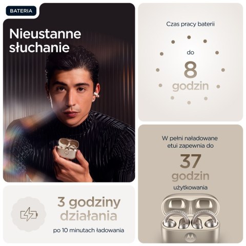 Motorola Moto Buds Loop - French Oak