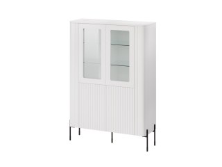 Witryna VERA 110x40x160 biały mat