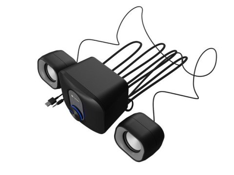 Głośniki PUG 11W RMS 2.1 Czarne Natec