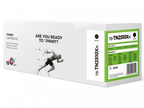 Toner do Brother TN2510XL TB-TN2510XN BK 100% nowy TB Print
