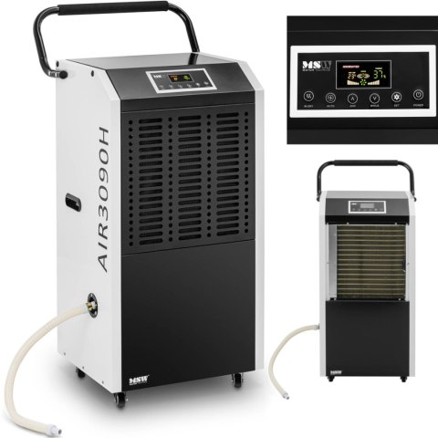Osuszacz powietrza pochłaniacz wilgoci przemysłowy z uchwytem 1300 W 1129 m3/h do 150 m2 MSW