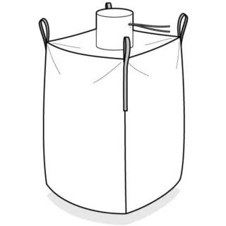 Worek BIG BAG z rękawem testowany certyfikat 90x90x130cm 1000kg GSG24
