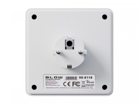 Rozgałęźnik R-20 PR 2-GNIAZDA + 2USB + USB-C biały