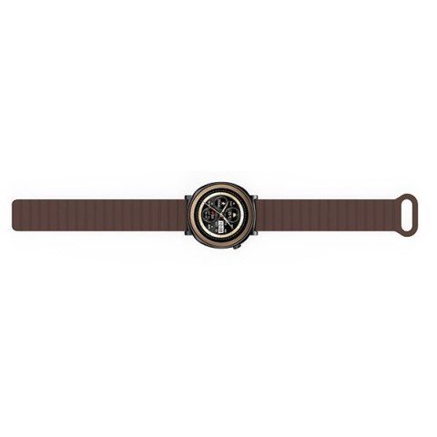 Smartwatch Aurora Amoled rozmowy AI bršzowy