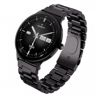 Smartwatch Quantum srebrny stalowy