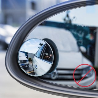 Lusterko samochodowe boczne wypukłe martwe pole Full-view Blind-spot Mirror 2szt. BASEUS