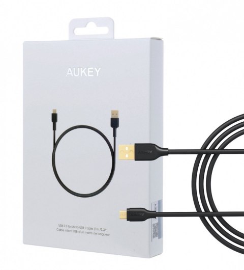 CB-MD1 kabel micro USB - USB-A 1m 480 Mbps Quick Charge czarny