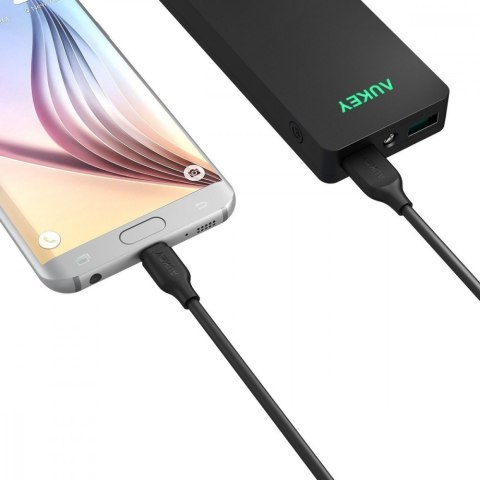 CB-MD1 kabel micro USB - USB-A 1m 480 Mbps Quick Charge czarny