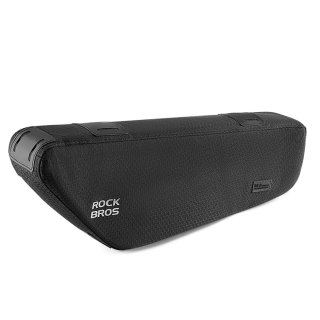Torba sakwa rowerowa mocowana pod ramę 2.9l - czarna ROCKBROS