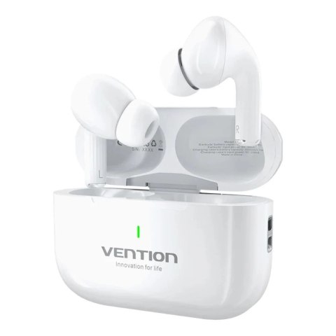 Słuchawki bezprzewodowe ECHO LITE E11 Bluetooth 5.4 HiFi TWS biały