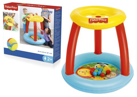 Dmuchany Basen Brodzik Z Daszkiem Fisher-Price Bestway 93541 Bestway