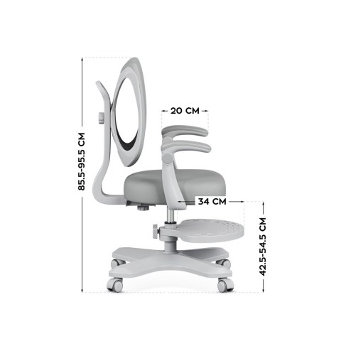Fotel obrotowy Junior 4.6 Grey