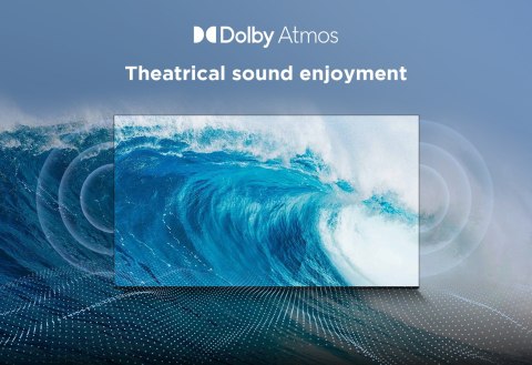 Telewizor TCL 43P7K QLED 43" 4K Ultra HD Google TV Dolby Atmos DVB-T2 Metaliczny