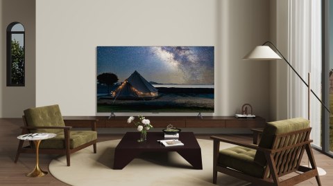 Telewizor TCL 43P7K QLED 43" 4K Ultra HD Google TV Dolby Atmos DVB-T2 Metaliczny