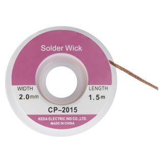 Taśma ssąca plecionka do rozlutowywania wylotowywania S-LS-20 Stamos Soldering
