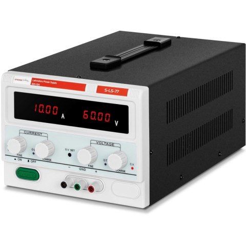 Zasilacz laboratoryjny impulsowy S-LS-77 0-60V 0-10A DC Stamos Germany