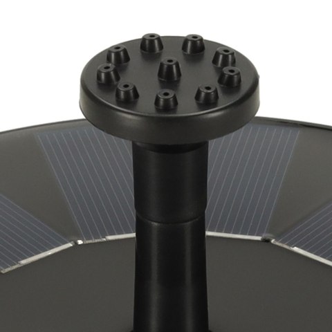 Fontanna solarna LUARO do oczka wodnego stawu do ogrodu pompa pływająca ogrodowa 16cm Kik Sp. z o. o. Sp. k.