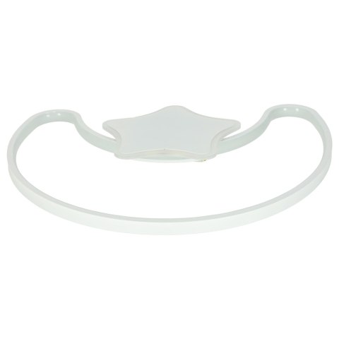 Lampa LED sufitowa plafon do pokoju dziecięcego ściemniana + pilot księżyc biała Kik Sp. z o. o. Sp. k.