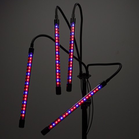 Lampa do roślin LED uprawy wzrostu panel na statywie 4x80LED Kik Sp. z o. o. Sp. k.