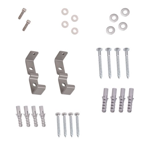 Markiza boczna tarasowa LUARO parawan zwijany 160 x 300 cm szary Kik Sp. z o. o. Sp. k.