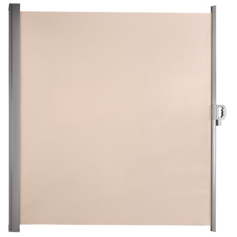 Markiza boczna tarasowa LUARO parawan zwijany 180 x 400 cm beżowy Kik Sp. z o. o. Sp. k.