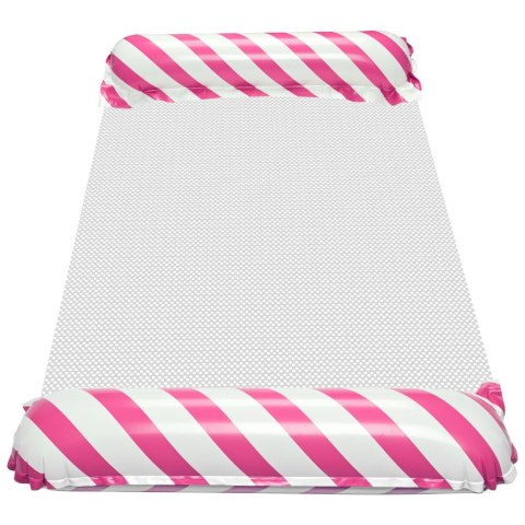 Materac dmuchany plażowy hamak wodny leżak fotel krzesło do pływania basenu różowy Kik Sp. z o. o. Sp. k.