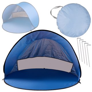 Namiot plażowy duży samorozkładający się automatyczny na plażę parawan ogrodowy XL 146x146cm + pokrowiec Kik Sp. z o. o. Sp. k.