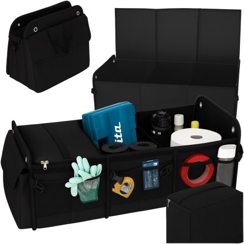 Organizer do bagażnika kufer do samochodu z chłodzeniem i XXL 37x75x32cm Kik Sp. z o. o. Sp. k.