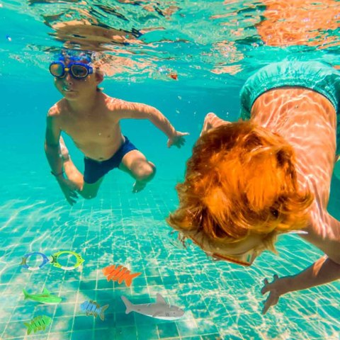 Zabawki do basenu wody do nurkowania wyławiania zestaw 27 elementów Kik Sp. z o. o. Sp. k.