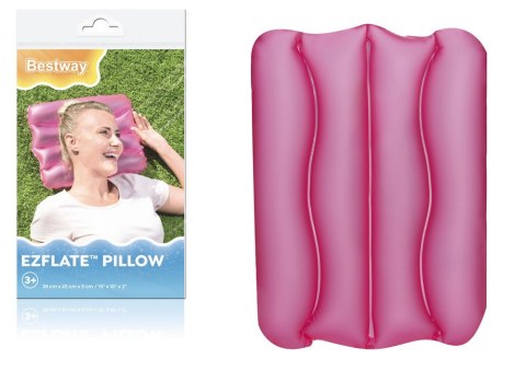 Dmuchana Poduszka 38 x 25 cm Różowa Bestway 52127 Bestway