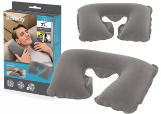 Dmuchana Poduszka Podróżna 46 x 28 cm Rogal Szara Bestway 67006 Bestway