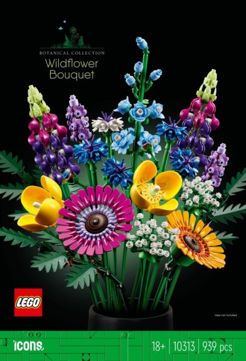 Klocki Botanicals 10313 Bukiet z polnych kwiatów