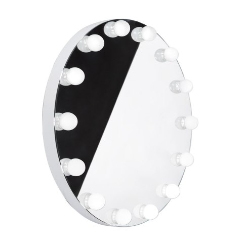 Lustro podświetlane LED HOLLYWOOD śr 50cm