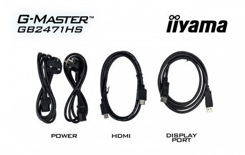 Monitor 23,8 cala GB2471HS-B1 Fast IPS,FHD,240Hz,2xHDMI,DP, 350cd, HAS(150) PIVOT, Adaptive G-SYNC - 1920 x 1080 @48-240Hz Disp