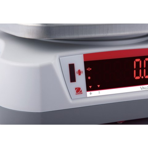 Waga VALOR 4000 z legalizacją kuchenna gastronomiczna wodoodporna IP68 LED 1.5Kg / 0.5g - OHAUS V41PWE1501T-M OHAUS
