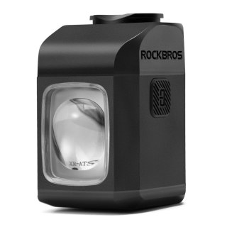 Lampka rowerowa akumulatorowa przednia z pilotem 10m 4000 mAh 1600lm - czarna ROCKBROS