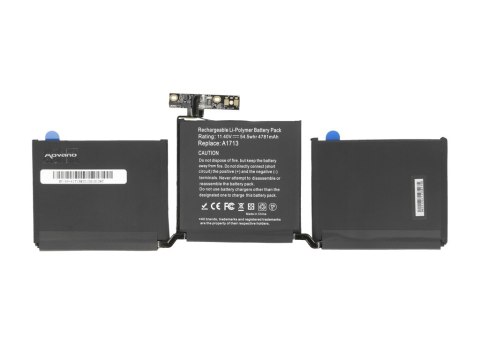 Bateria A1713 do Apple MacBook Pro 13 A1708 - 4781 mAh (54.5 Wh)