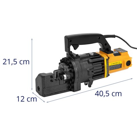 Gilotyna przecinarka do prętów elektrohydrauliczna 4-20 mm 300 bar 1200 W MSW