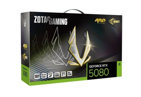 Karta graficzna GeForce RTX 5080 AMP EXTREME INFINITY 16GB GDDR7 256bit 3DP/HDMI