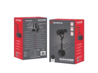 Mikrofon Genesis Radium 750D studyjny USB/XLR statyw