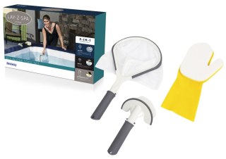 Zestaw Do Czyszczenia Powierzchni Ścian SPA Rękawica Szczotka Bestway 60310 Bestway
