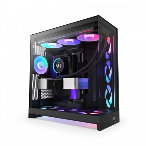 Obudowa H9 Flow RGB+ Midi Tower z oknem czarna